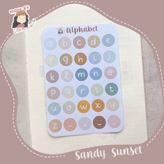 Sticker chữ trang trí sổ tay, Bullet Journal - MADE BY AHN thiết kế