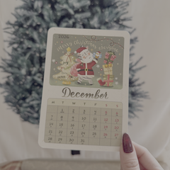 Lịch để bàn 2026 Bính Ngọ - Designed by Amy Nâu.