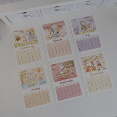 Lịch để bàn 2026 Bính Ngọ - Designed by Amy Nâu.