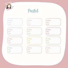 Set 12 Nhãn tên/Nhãn sách Minimalist sticker - in tên theo yêu cầu