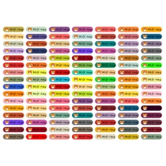 Sticker nhãn tên cá nhân học sinh dán đánh dấu đồ dùng học tập, IN TÊN RIÊNG kèm logo, hình ảnh, cool ngầu theo yêu cầu