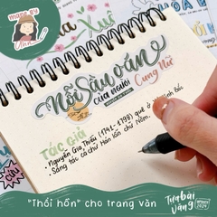 [Update 2025] Tựa bài văn 9 sticker - Chương trình mới - MADE BY AHN thiết kế