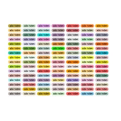 Sticker nhãn tên cá nhân học sinh dán đánh dấu đồ dùng học tập, IN TÊN RIÊNG kèm logo, hình ảnh, cool ngầu theo yêu cầu