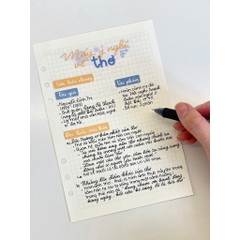 Sticker ĐỀ MỤC MÔN HỌC - MADE BY AHN thiết kế