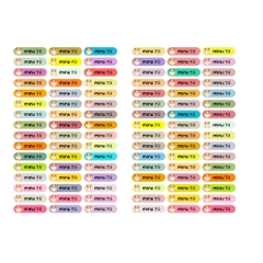 Sticker nhãn tên cá nhân học sinh dán đánh dấu đồ dùng học tập, IN TÊN RIÊNG kèm logo, hình ảnh, cool ngầu theo yêu cầu