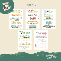 [Update 2025] Tựa bài văn 8 sticker - Chương trình mới - MADE BY AHN thiết kế