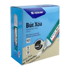 [Cam kết chính hãng] Bút xoá học sinh xoá bút bi, bút mực trắng Thiên Long huyền thoại CP02