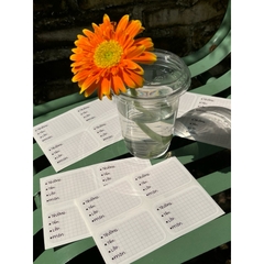 Set NHÃN VỞ/NHÃN SÁCH BASIC sticker - Thêm tên theo yc - MADE BY AHN thiết kế