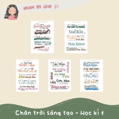 [Update 2025] Tựa bài văn 8 sticker - Chương trình mới - MADE BY AHN thiết kế