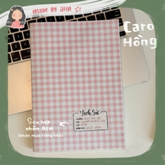 BAO TẬP HOẠ TIẾT kèm nhãn vở, bọc sách vở học sinh xinh xắn cho năm học mới - MADE BY AHN