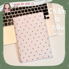 BAO TẬP CARO pastel siêu xinh, bọc sách vở cho năm học mới - MADE BY AHN