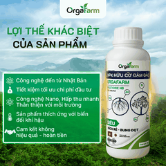 NPK Hữu Cơ OrgaFarm - Siêu Kích Rễ Bung Đọt - 5L