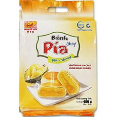 BANH PIA CHAY DAU SAU RIENG 480G 40G x 12 CAI