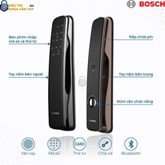 Khóa vân tay cửa gỗ Bosch.EL800X