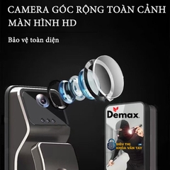 Demax EL928 được thiết kế sang trọng, phù hợp với nhiều loại cửa gỗ cao cấp
