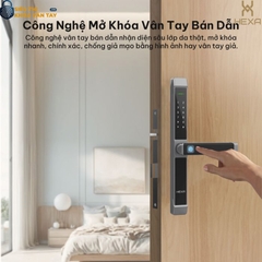 Khóa vân tay cửa nhôm Hexa A100