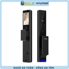 Khóa vân tay Hyundai HY-SLA909F Black lắp cho cửa gỗ