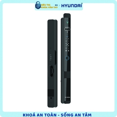 Khóa vân tay Hyundai HY-SLS005F Black lắp cho cửa nhôm