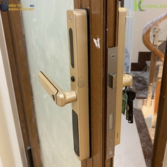 Khóa vân tay Kassler cửa nhôm KL-599 LX Champagne