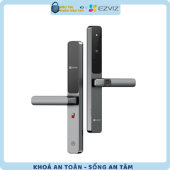 Khóa thông minh EZVIZ CS-DL06 sở hữu thiết kế hiện đại cùng khả năng bảo mật cao, phù hợp cho nhiều không gian sống