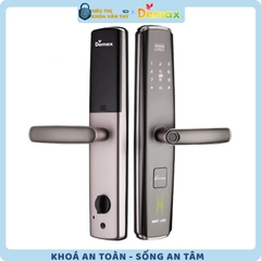 Khoá vân tay cửa gỗ Demax EL666 là mẫu khóa thông minh cao cấp, tích hợp nhiều công nghệ hiện đại