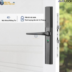 Khóa Vân Tay Avolock Cửa Nhôm AN 395