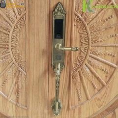 Kassler KL-969C tích hợp đầy đủ các phương thức mở khóa: vân tay, mã số, thẻ từ, chìa cơ và app điện thoại thông minh