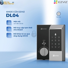 Khóa thông minh EZVIZ CS-DL04 (Smart Lock) mang đến khả năng bảo mật cao với thiết kế chắc chắn và hiện đại