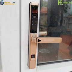 Khóa vân tay Kassler cửa nhôm KL-599 LX Champagne