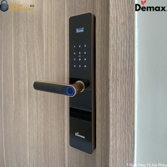Demax EL-C622 tích hợp các phương thức mở khóa hiện đại: vân tay, mã số, thẻ từ và chìa cơ