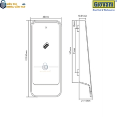 Khóa tủ Giovani Locker GSL-A71