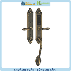Khóa vân tay Kassler đại sảnh KL-969GR là mẫu khóa cao cấp chuyên dụng cho cửa chính biệt thự, villa và khách sạn