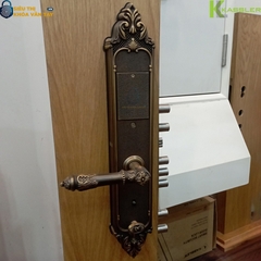 Kassler KL-969GR tích hợp đầy đủ tính năng mở khóa thông minh: vân tay, mã số, thẻ từ, chìa cơ và app Tuya