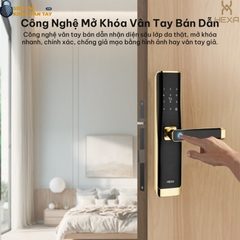 Khóa vân tay cửa gỗ Hexa L100