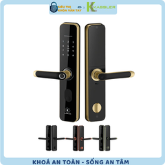 Khóa vân tay Kassler KL-696 cho cửa gỗ là giải pháp an toàn và hiện đại cho mọi gia đình