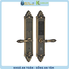 Khóa vân tay Kassler đại sảnh KL-959GR là mẫu khóa cao cấp chuyên dành cho cửa chính biệt thự, villa, khách sạn