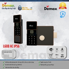 Khóa Vân Tay Cửa Cổng Demax EL608