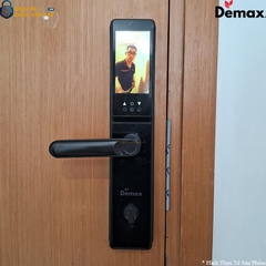 Demax EL-C626 hỗ trợ mở khóa bằng vân tay, mã số, thẻ từ, chìa cơ và kết nối app điện thoại
