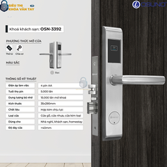Khóa vân tay khách sạn Osuno OSN-3392