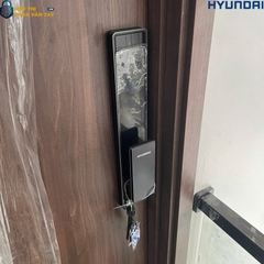 Khóa cửa gỗ thông minh Hyundai HY-SLA909F tích hợp vân tay
