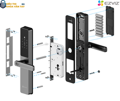 Khóa thông minh EZVIZ CS-DL05 được thiết kế hiện đại, mang đến khả năng bảo mật cao cho gia đình