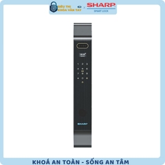 Khóa thông minh cửa gỗ Sharp S9-FV - giải pháp bảo mật hiện đại cho mọi gia đình