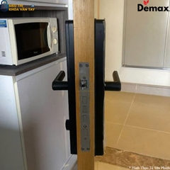 Demax EL-C619 BN hỗ trợ nhiều phương thức mở khóa như vân tay, mã số, thẻ từ và chìa cơ