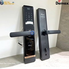 Demax EL-C619 BN hỗ trợ nhiều phương thức mở khóa như vân tay, mã số, thẻ từ và chìa cơ