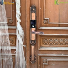 KL-979R tích hợp đầy đủ 5 phương thức mở khóa hiện đại: vân tay, mã số, thẻ từ, chìa cơ và điều khiển qua app Tuya/Smart Life