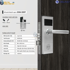 Khóa vân tay khách sạn Osuno OSN-3397