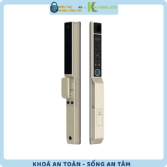 Khóa vân tay Kassler cửa nhôm KL-599 PRO MÀU VÀNG