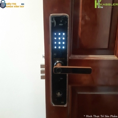Sản phẩm tích hợp 5 phương thức mở cửa hiện đại: vân tay, mã số, thẻ từ, chìa cơ và app điện thoại