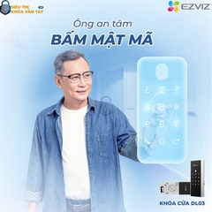 Khóa thông minh EZVIZ CS-DL03 Pro (Smart Rim Lock) sở hữu thiết kế chắc chắn, mang lại sự an toàn tối đa cho ngôi nhà.