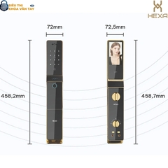 Khóa vân tay cửa gỗ Hexa P100s Pro